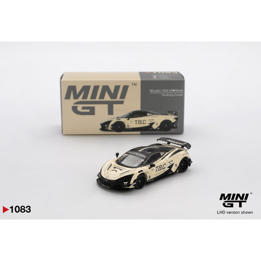 MiniGT McLaren 720S LB-Works The Boring Concept 1:64 Diecast Car 1083