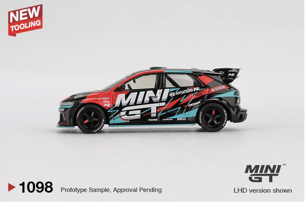 MiniGT Hyundai Ioniq 5N RS-01T 2025 Tokyo Auto Salon 1:64 Diecast Car 1098-L