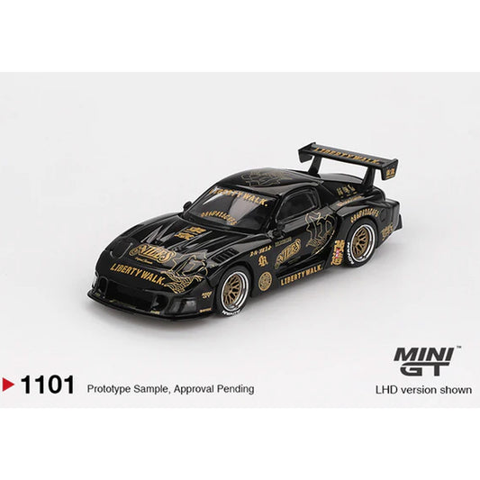 MiniGT LB Liberty Walk Mazda RX-7 Super-Silhouette FD-Niles 1:64 Diecast 1101