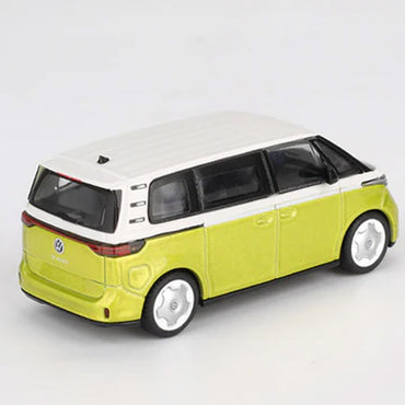 MiniGT Volkswagen ID.Buzz Candy White/Pomelo Yellow 1:64 Diecast Car 1110