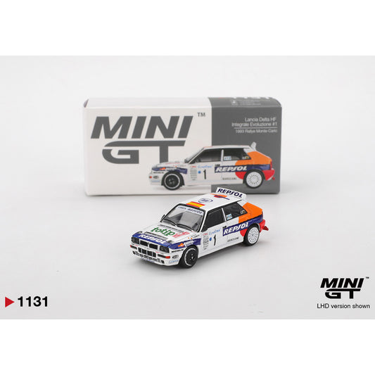 MiniGT Lancia Delta HF Integrale Evoluzione #1 '93 Monte-Carlo 1:64 Car 1131