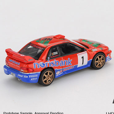 MiniGT Subaru Impreza WRC97 #1 1999 DRM Champion 1:64 Diecast Car 1140