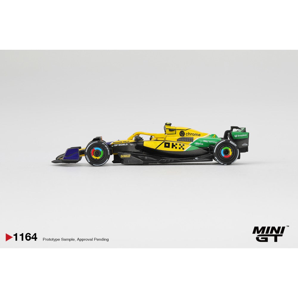 MiniGT McLaren MCL38 No.4 Lando Norris 2024 F1 2024 Monaco GP 1:64 Car 1164-L
