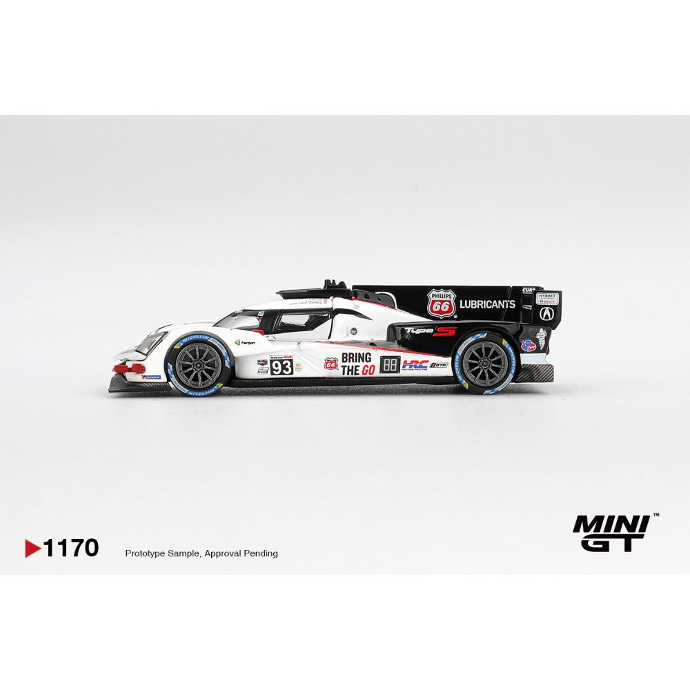 MiniGT Acura ARX-06 GTP No.93 Acura Meyer Shank Racing 2025 IM 1:64 Car 1170-L
