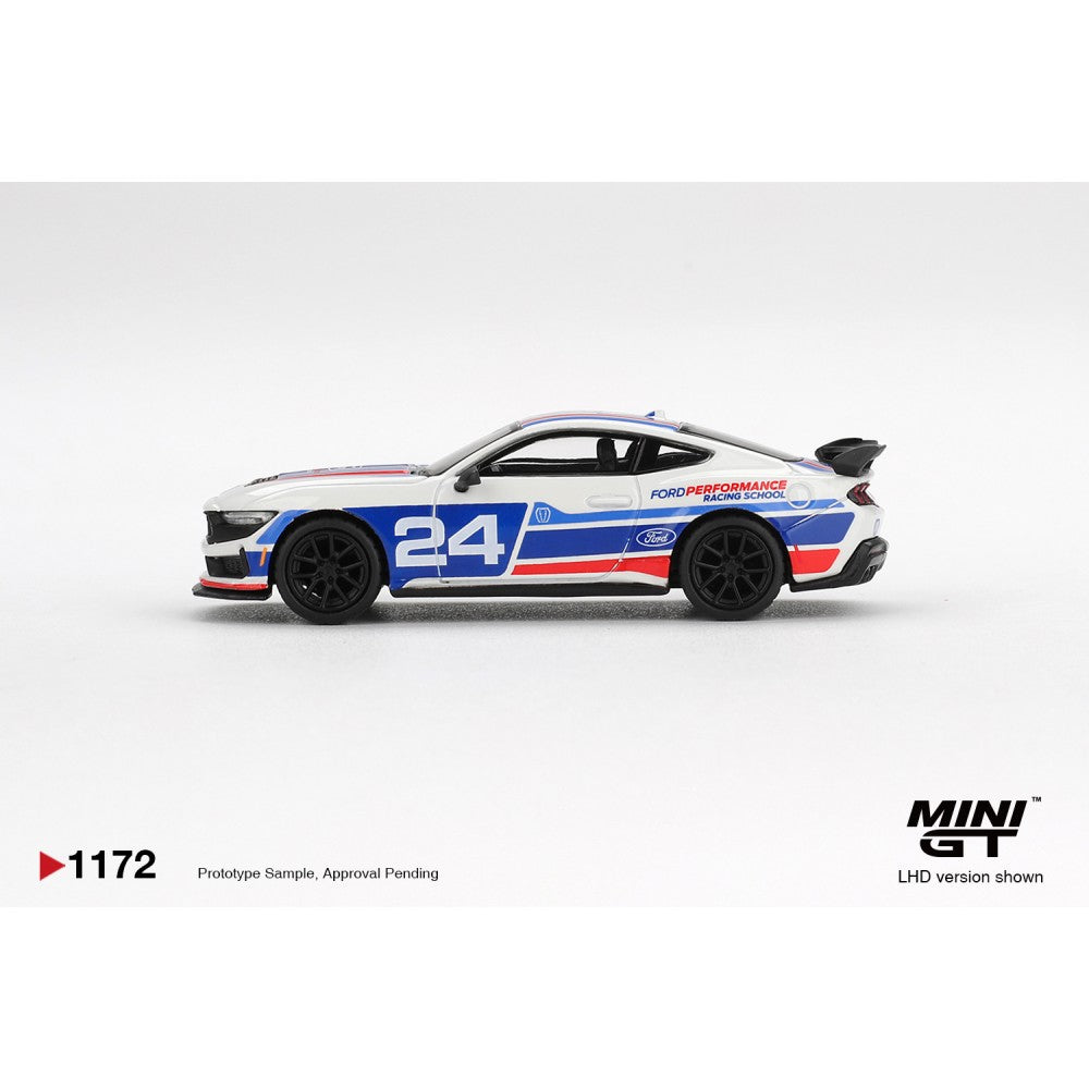 MiniGT Ford Mustang Dark Horse No.24 Ford Performance Racing S 1:64 Car 1172-L