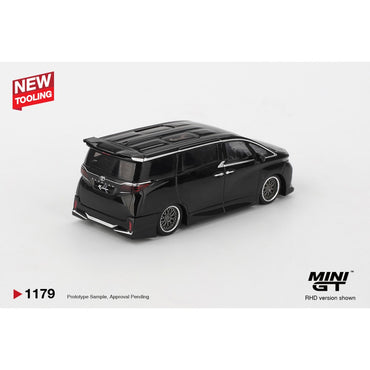 MiniGT Toyota Alphard 40 Kuhl Black (RHD) 1:64 Diecast Car 1179-R