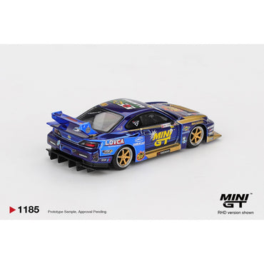 MiniGT Nissan LB-Super Silhouette S15 Silvia No.555 Team Mini 1:64 Car 1185-R