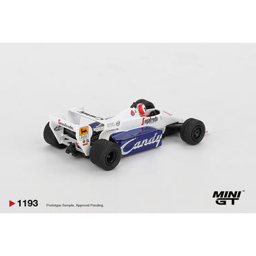 MiniGT Toleman TG184 No.20 Johnny Cecotto 1984 Monaco Grand Pr 1:64 Car 1193-L