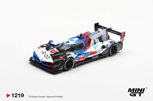 MiniGT BMW M Hybrid V8 Hypercar No.15 Team WRT 2024 Le M 1:64 Car 1219-L