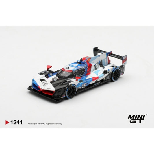 MiniGT BMW M Hybrid V8 GTP No.25 BMW Team RLL 2024 IMSA 1:64 Diecast Car 1241-L