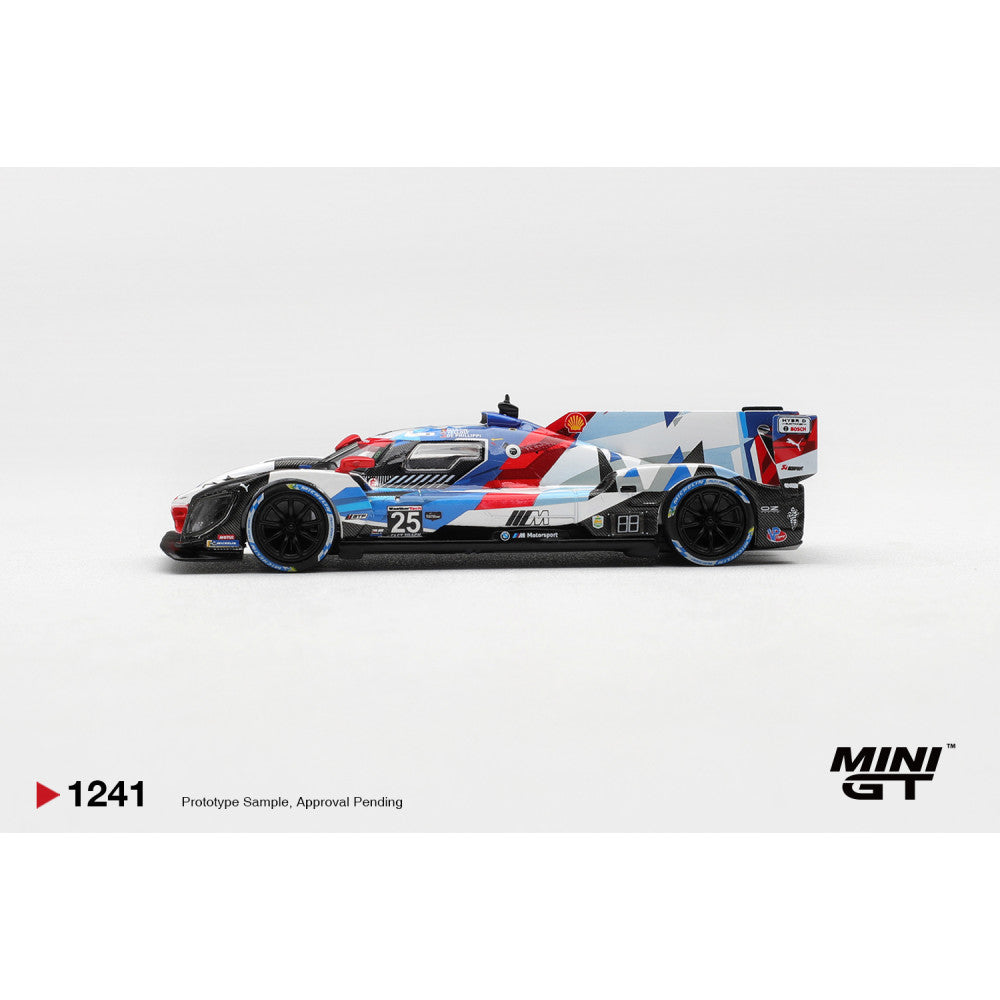 MiniGT BMW M Hybrid V8 GTP No.25 BMW Team RLL 2024 IMSA 1:64 Diecast Car 1241-L