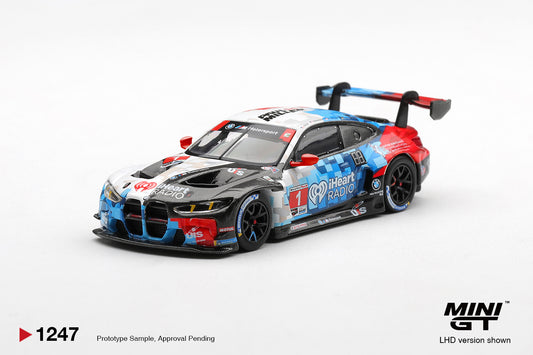 MiniGT BMW M4 GT3 EVO No.1 Paul Miller 2025 IMSA 1:64 Diecast Car 1247-L