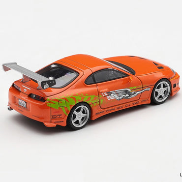 MiniGT x Fast & Furious: Brian's Toyota Supra Bomex 1:64 Diecast Car