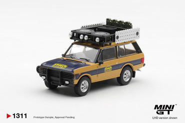 MiniGT Range Rover 1981 Camel Sumatra Sudmann Blister 1:64 Car 1311-BL