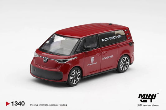 MiniGT Volkswagen ID Buzz Porsche Renndienst (LHD) 1:64 Diecast 1340-L