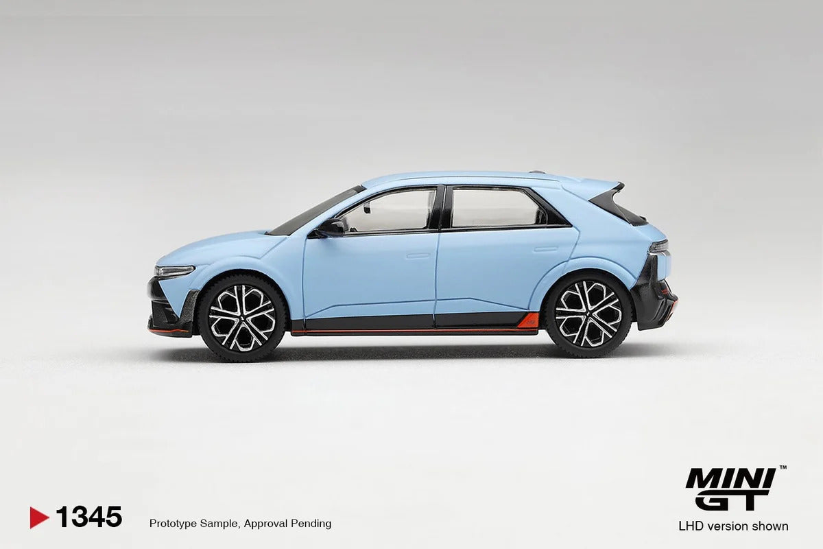 MiniGT Hyundai Ioniq 5 N Performance Blue Matt LHD Korean Exclusive 1:64 1345-L