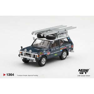 MiniGT Range Rover 1971 British Trans-Americas Exped. VXC-765K 1:64 Blister 1364