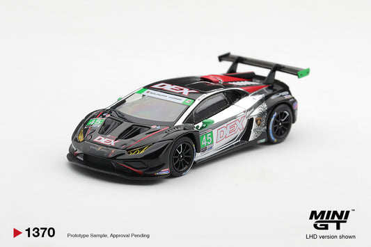 MiniGT Lamborghini Huracan GT3 EVO2 No.45 1:64 Diecast Model MGT01370-L