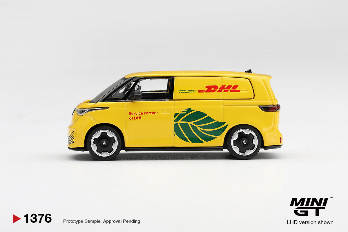 MiniGT Volkswagen ID. Buzz DHL Electric 1:64 Diecast Model MGT01376-L