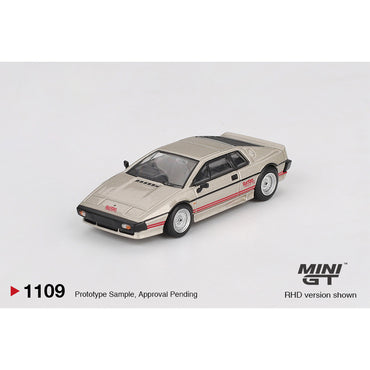 MiniGT Lotus Esprit Turbo Metallic Silver 1:64 Diecast 1109