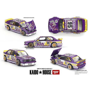 MiniGT BMW M3 Kaido KW V1 1:64 Diecast Car KHMG194