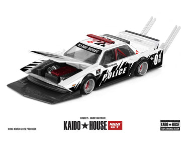 MiniGT Kaido Star Police 1:64 Diecast Car KHMG275