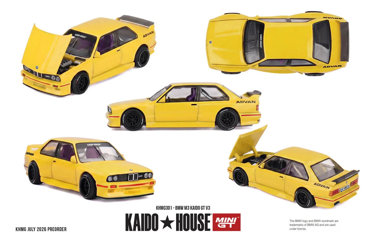 MiniGT BMW M3 Kaido GT V3 1:64 Diecast KHMG301