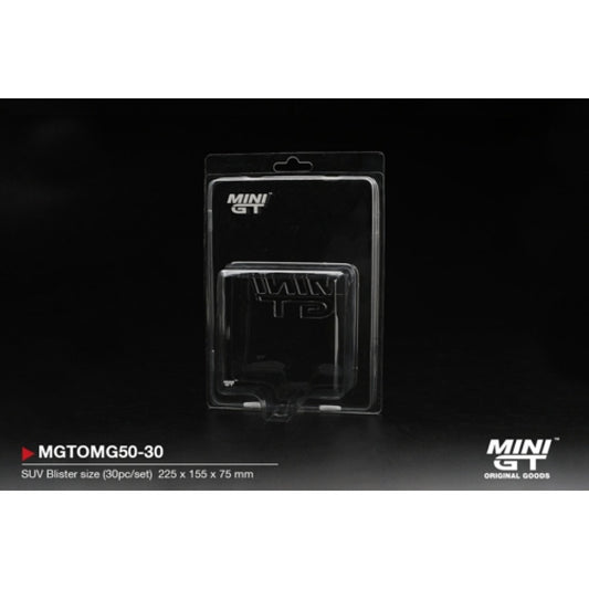 MiniGT Blister Protector Type B: SUV Blister Size (30 Pc/Set) MGTOM050-30