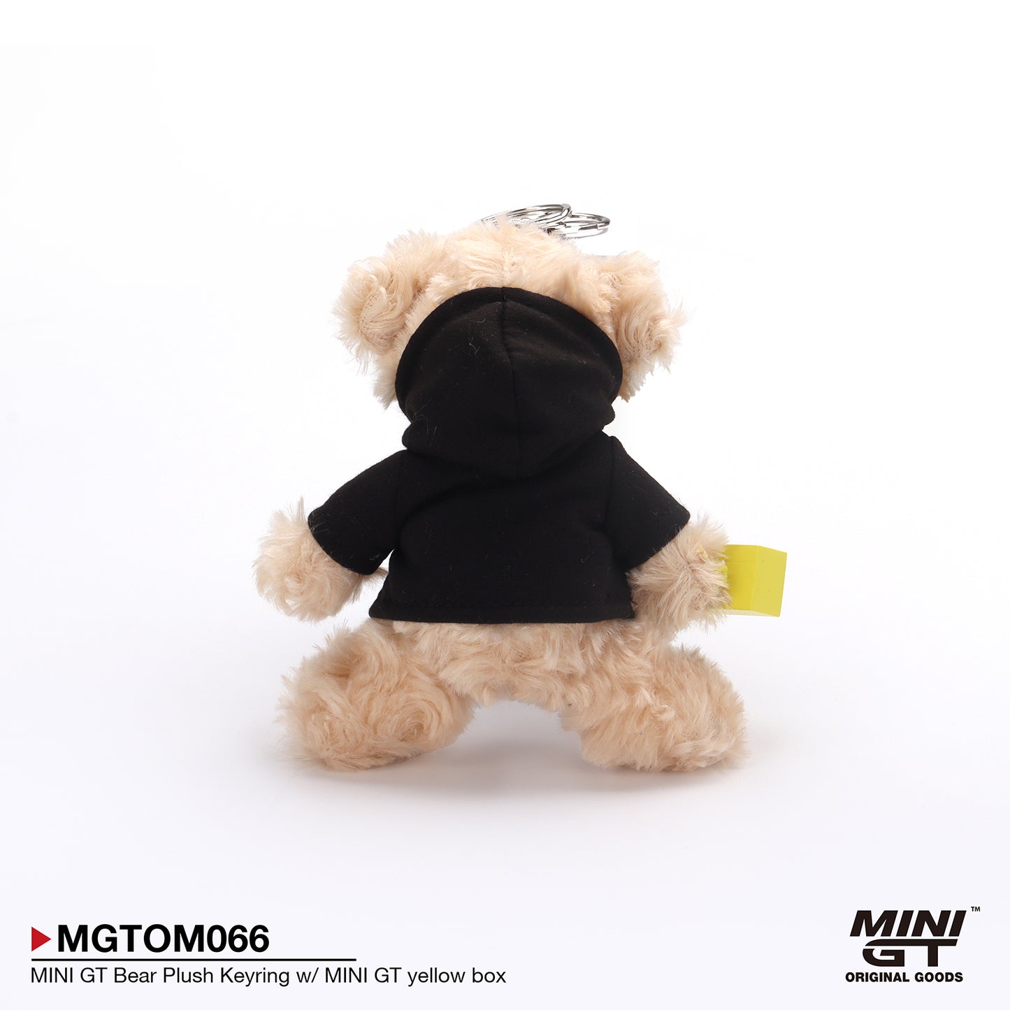 MiniGT Bear Plush Keyring W/MiniGT Yellow Box MGTOM066