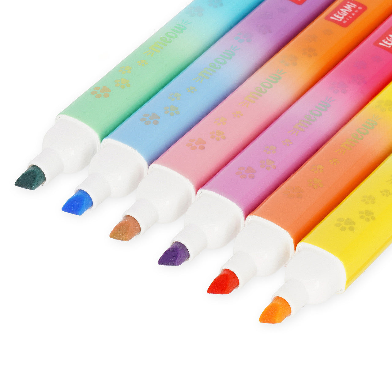 Legami Meow Kitty Dual-Tip Highlighter Pens