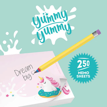 Legami Yummy Yummy - Memo Pad: Unicorn