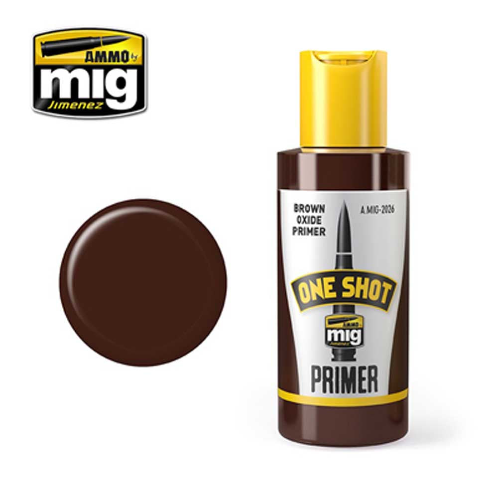 Ammo by Mig Brown Oxide One Shot Primer For Model Kits Mig 2026