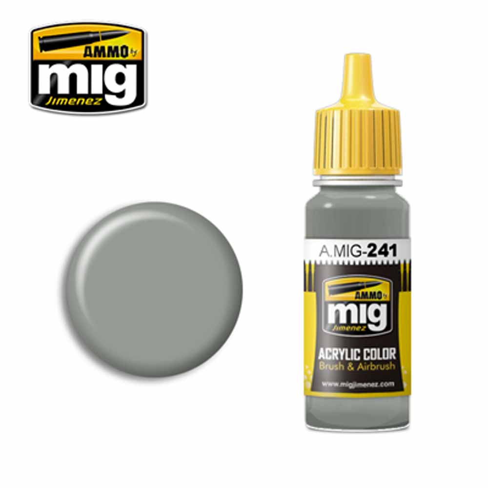 Ammo by MIG FS 36440 Light Gull Gray Acrylic waterbased colour 17ml A.MIG-241
