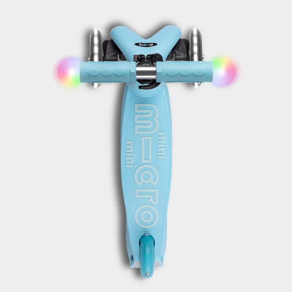 Blue Mini Micro 2 Grow 4-in-1 Scooter with LED Light-Up Wheels Age 1-6 MMD358