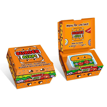 Burger ASAP Card Game - 2-5 Players - 15min - Age 7+