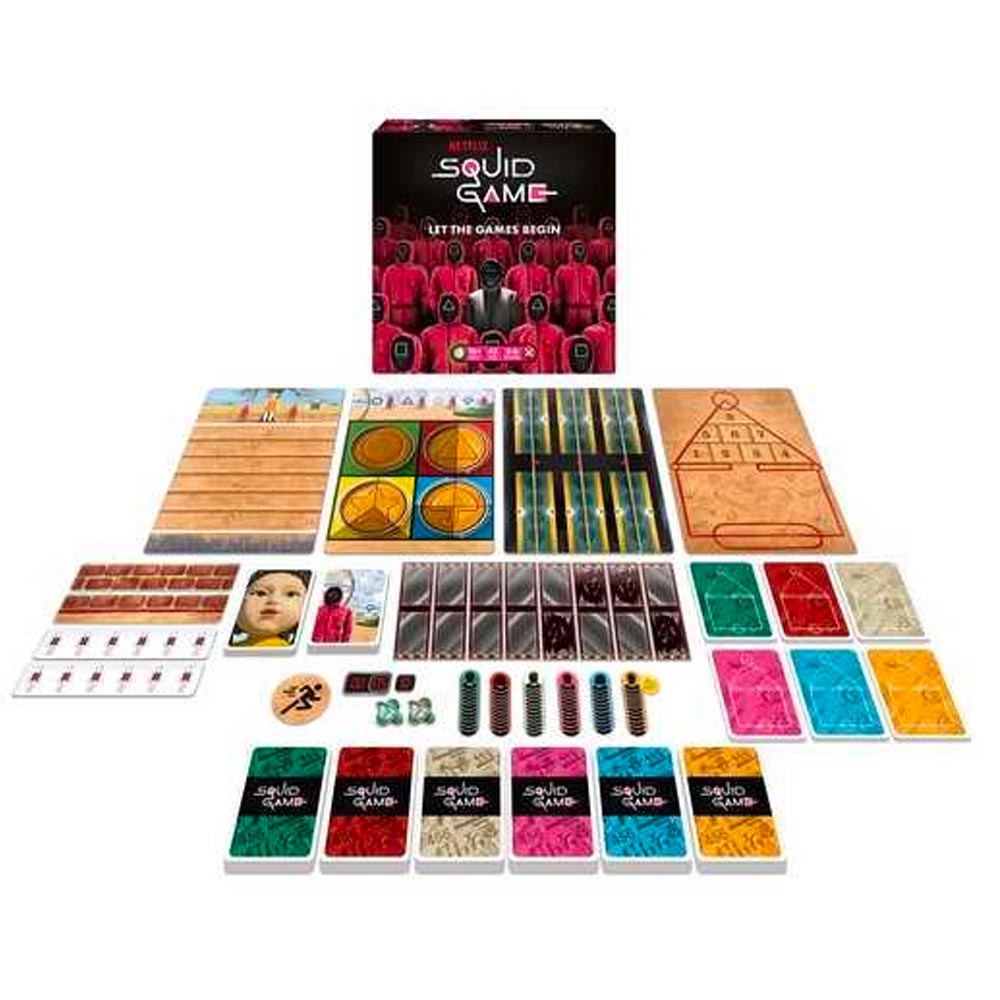 Squid Game Board Game | 3-6 Players | 45min | Age 16+ | Mixlore