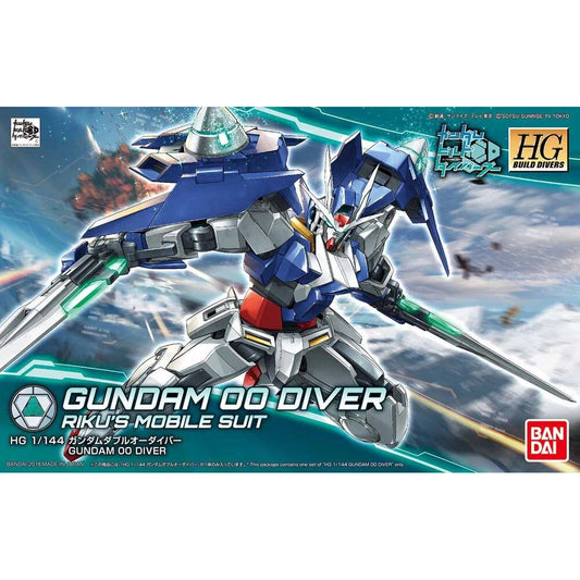 Bandai HG BD Gundam 00 Diver Riku's Mobile Suit Gunpla Kit Gunpla Kit MK67218