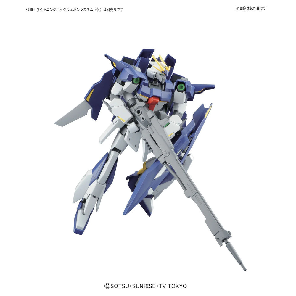 Bandai HG BF Lightning Gundam Yuuma Kousaka's Mobile Suit Gunpla Kit