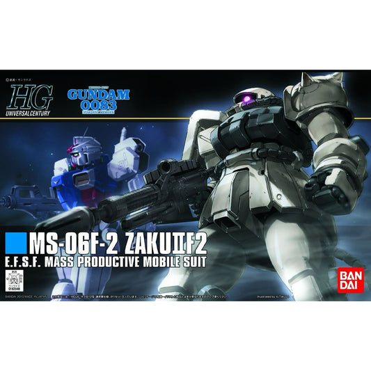 Bandai HG UC MS-06F-2 Zaku II F2 EFSF Gunpla Kit 57745