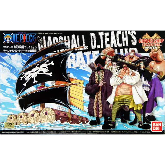 Bandai One Piece Grand Ship Collection: Marshall D.Teach's Pirate Ship Model Kit