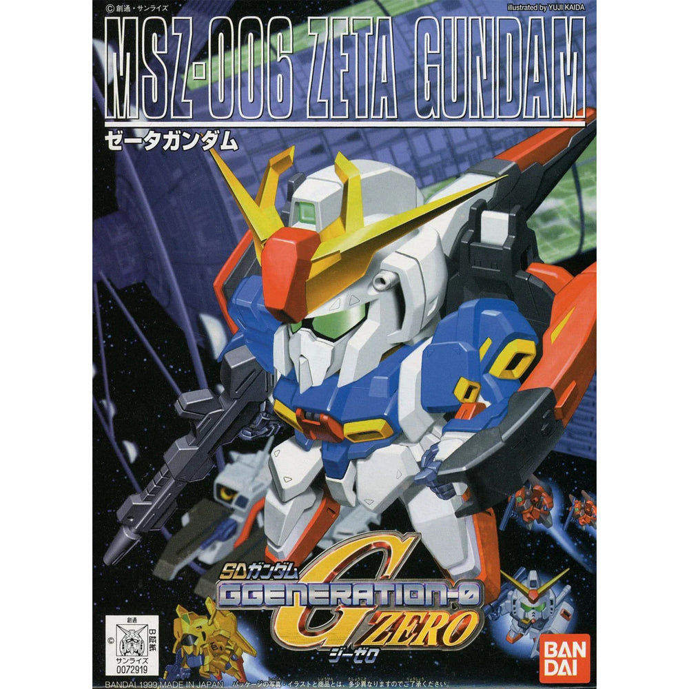 Bandai SD Gen-0 BB 198 MSZ-006 Zeta Gundam Gunpla Kit