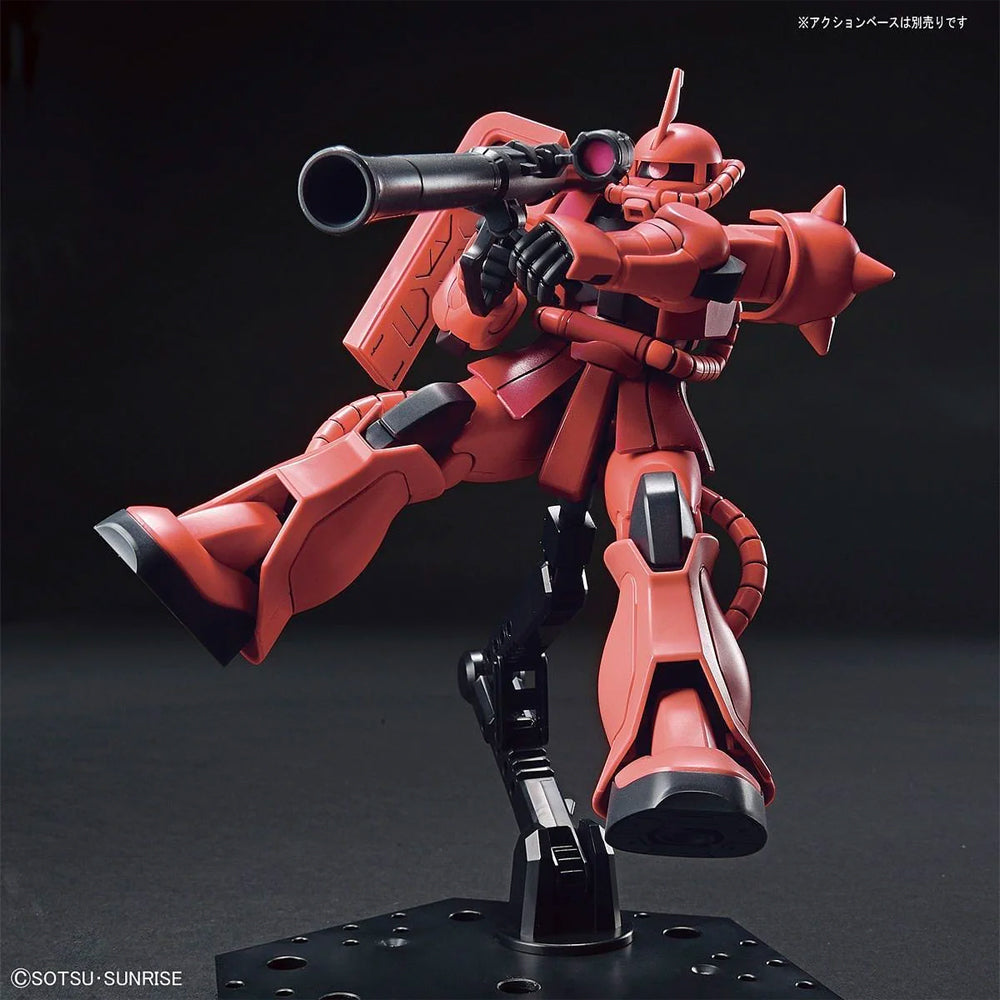 Bandai HG 1/144 MS-06S Zaku II Gundam Gunpla Kit 60453