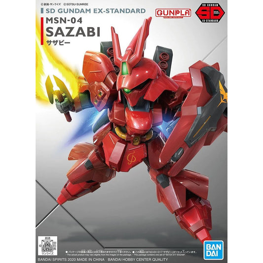 Bandai SD Ex-Standard MSN-04 Sazabi Gunpla Kit 60929