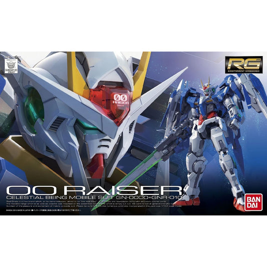 Bandai RG OO Raiser Celestial Being Mobile Suit Gunpla Kit