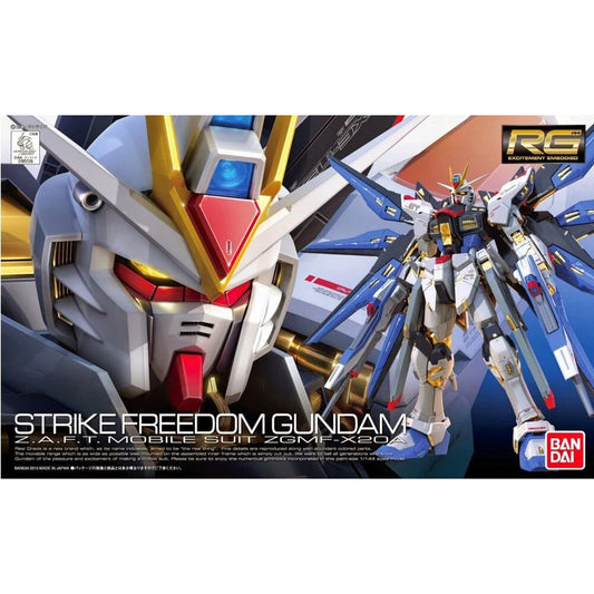 Bandai RG Strike Freedom Gundam ZGMF-X20A Gunpla Kit 61617
