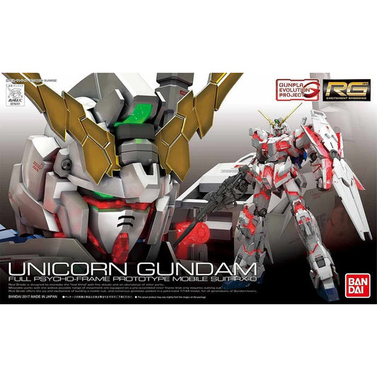 Bandai RG Unicorn Gundam Full Psycho-Frame Prototype RX-O Gupla Kit 61620