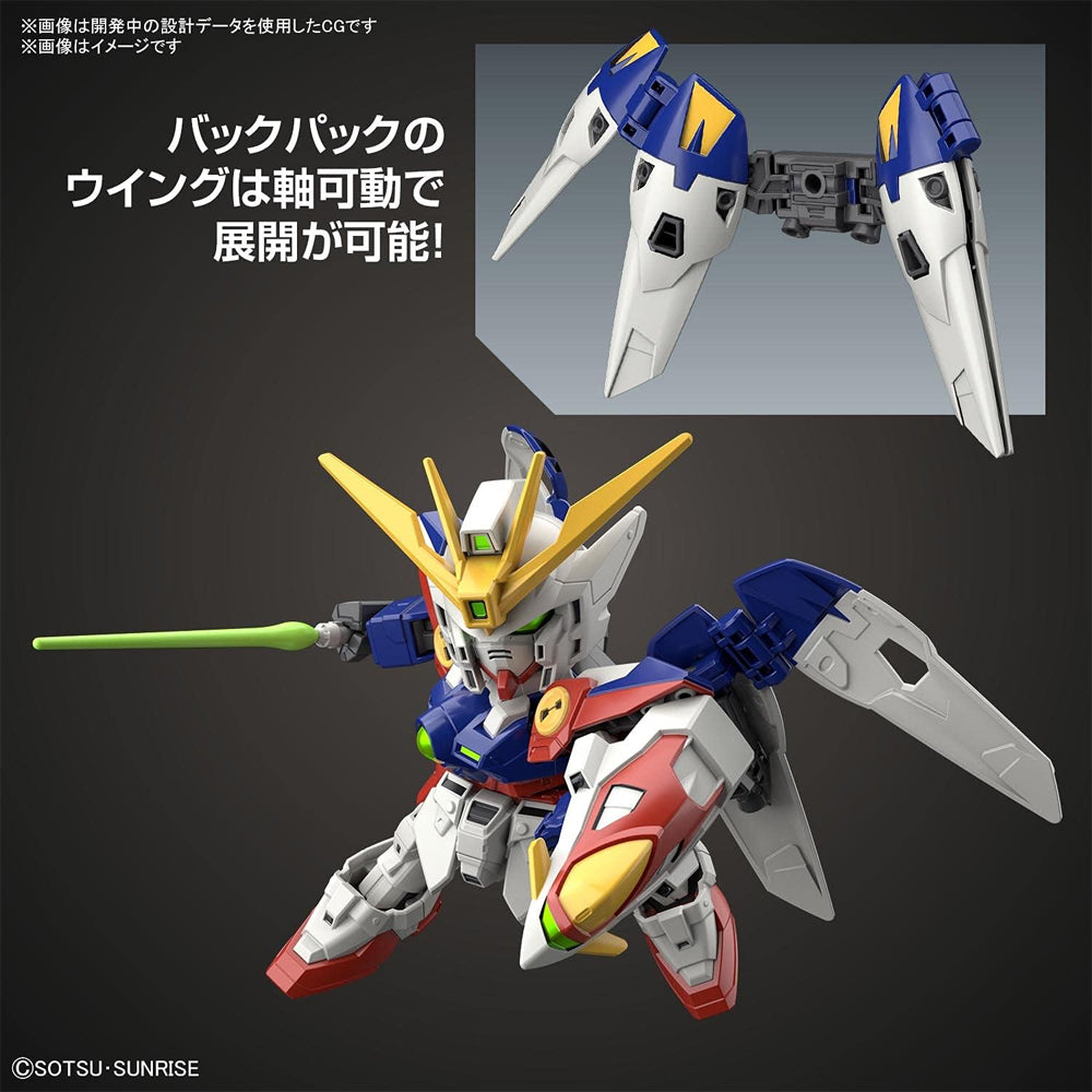 Bandai SD Gundam Ex-Standard Wing Gundam Zero Gunpla Kit 61786