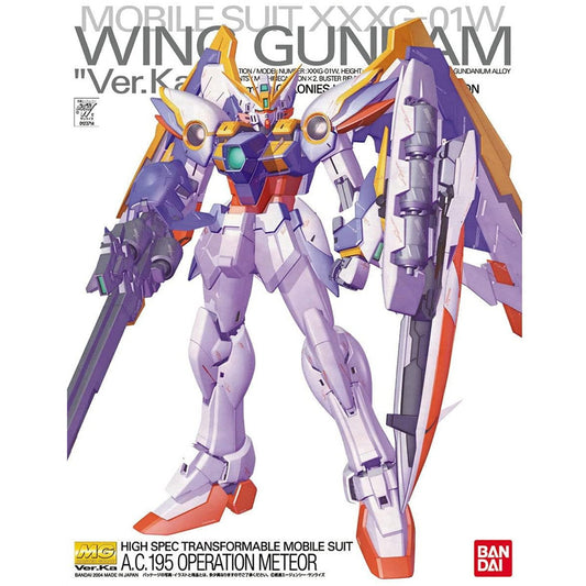 Bandai MG XXXG-01W Wing Gundam Ver.Ka Gunpla Kit