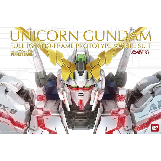 Bandai PG Unicorn Gundam RX-0 Full Psycho-Frame Protoype 1:60 Gunpla Kit 63513