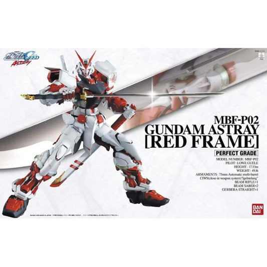 Bandai PG MBF-P02 Gundam Astray (Red Frame) Perfect Grade 1:60 Gunpla Kit